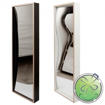 Espejo riendo abedul 120x40cm