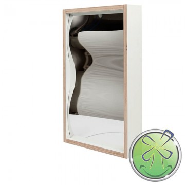 Espejo riendo 60x38cm blanco